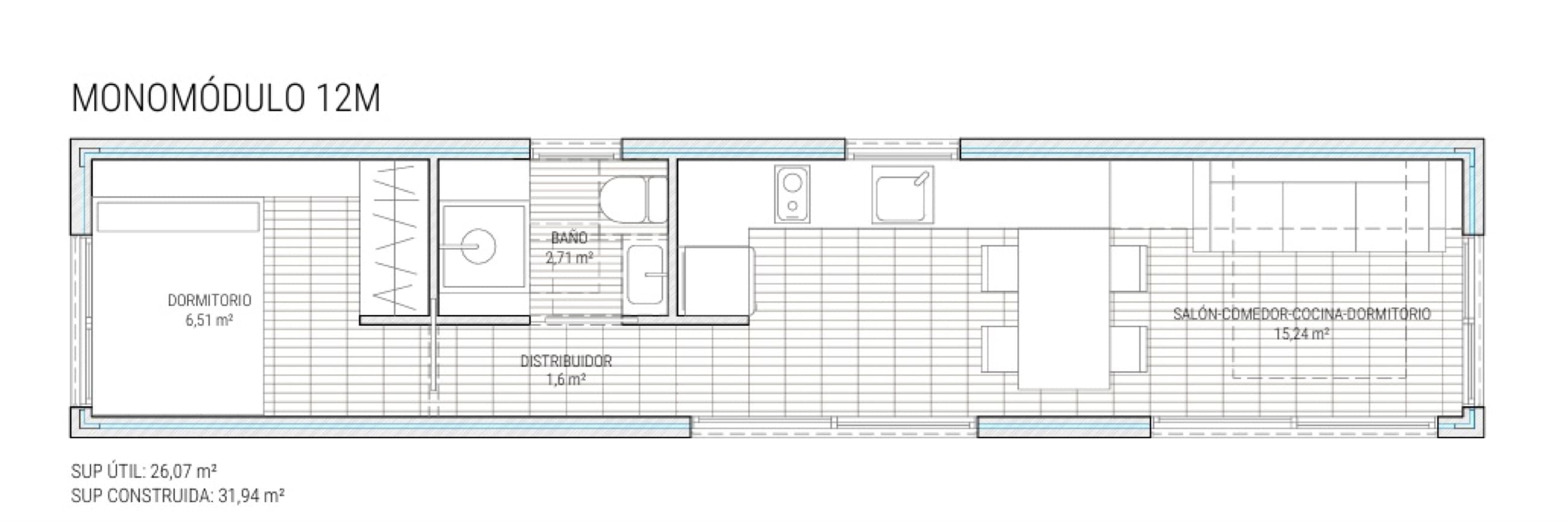 Modul MOVIL 30 plano 1